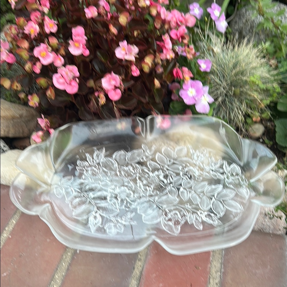 Beautiful Glass Tray - Picture 2 of 7